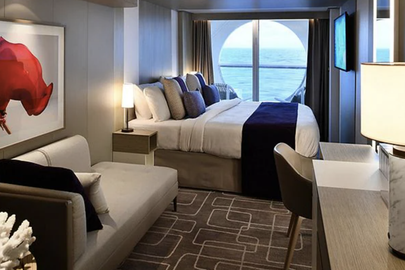 Deluxe Porthole Stateroom with Veranda Legends of Baseball Cruise